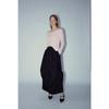 [Shi Shi] Women's Slim Fit Wool Cardigan - Boat Neck, Single-Breasted, Long Sleeve, Slightly Elastic, V8141