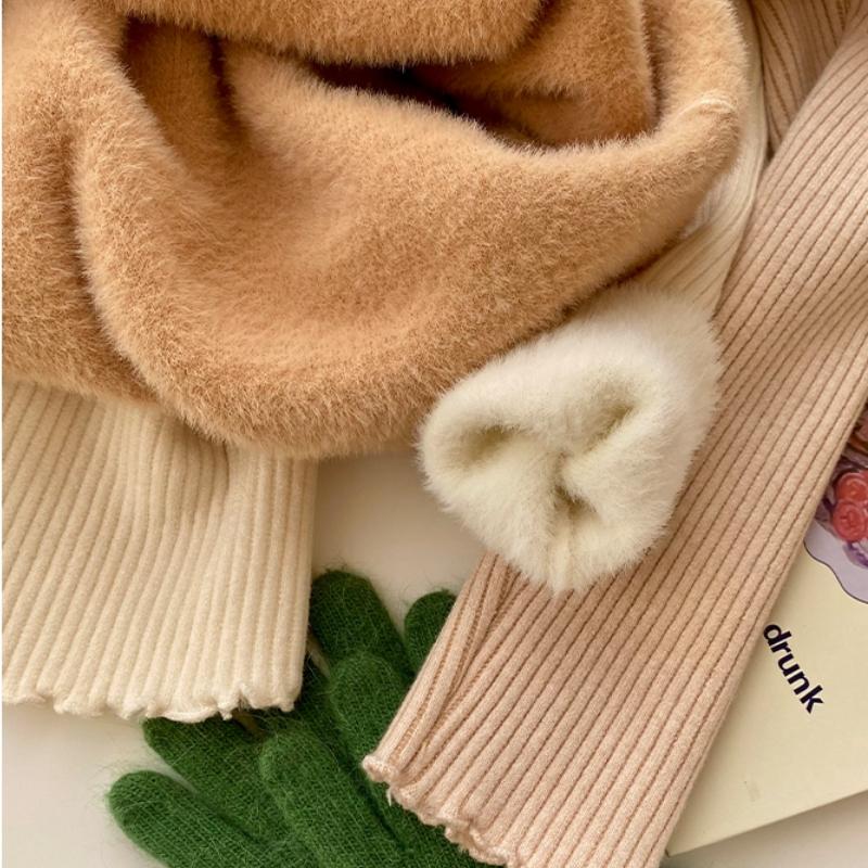 Casual Velvet Warm Pullovers Sweater for Women Fashion Thickened Half High Collar Base Autumn Sweaters Women Solid Slim Fit Plush Winter Jumpers 25613