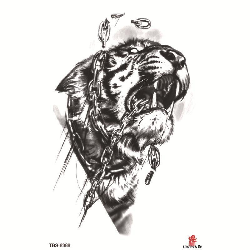 Set mic de tatuaje autocolante totem și simbol impermeabile pentru antebraț