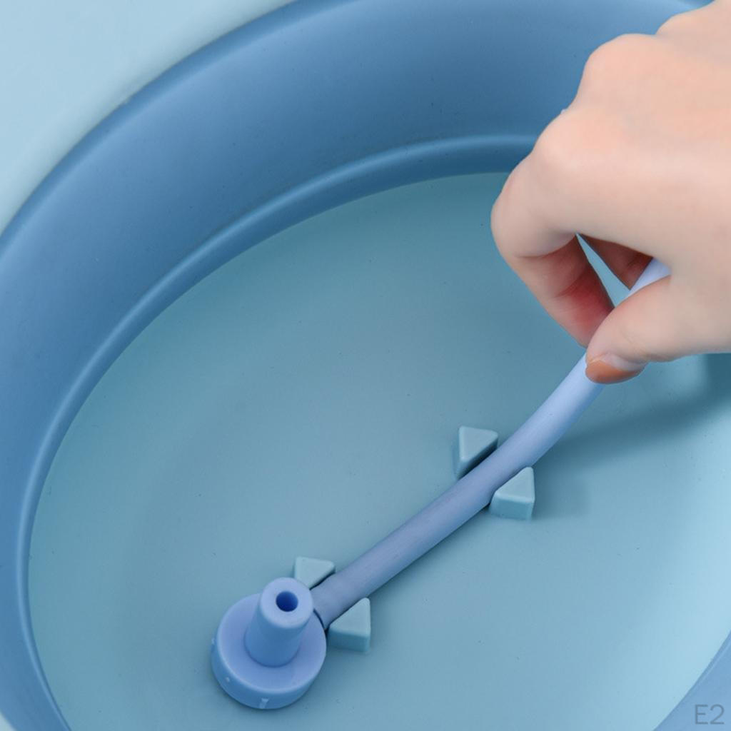 Badewanne für Toilettensitz Einweichen mit Aufhängeloch Hüftbecken Wanne Ältere