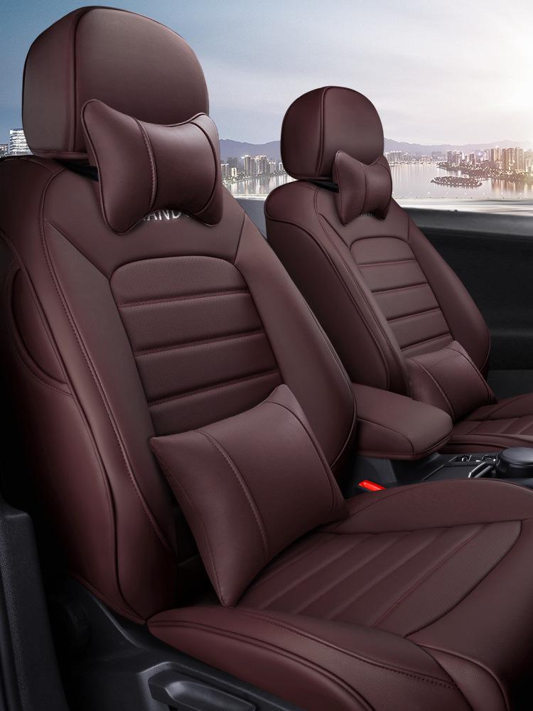 2015-19 VW Lamando Genuine Leather All-Season Seat Cushion Covers