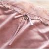 Hollowed Out Luxury Satin Triangle Panties Mid Waist Women’s Panties