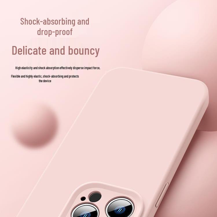 Apple Titanium Color iPhone 17 Pro Max Case, Liquid Silicone