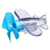 Car Rotatable Airplane Wind Powered Small Led Light Airplane Decor Car Styling Ornaments Bikes Motorcycle Bicycle Decorations