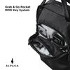 ALPAKA BRAVO TOTEPACK Perfect for and One Size Fits All Backpack/Tote Bag, Commuting, Travel, Business, 2-Way (Black),