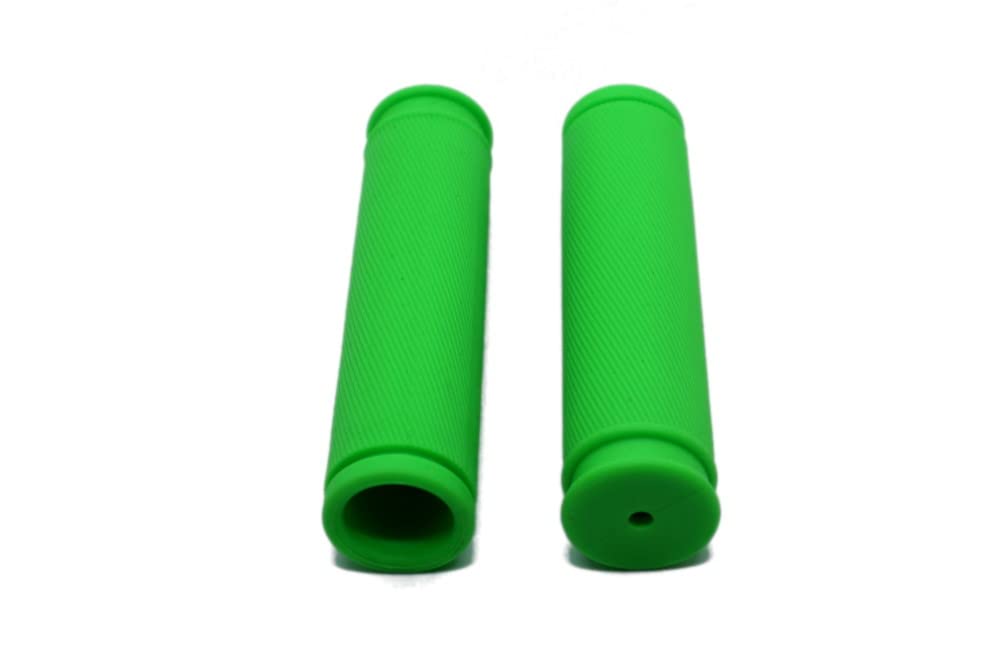 Beatus Bicycle Handle Grip Anti-Slip Rubber Basic Design Universal (Green)