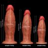 Multiple Sizes Extra Large Liquid Silicone Dildo Butt Plugs Sex Toys Masturbator Strap On Penis Big Dick Realistic Cock