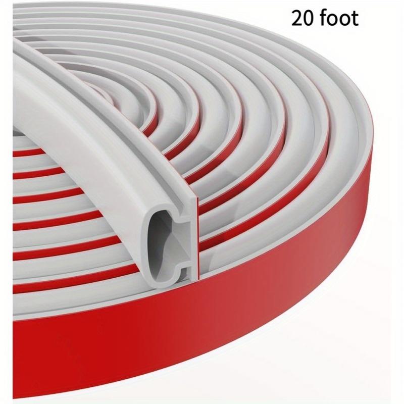 6M Self Adhesive Silicone Weather Stripping Soundproof Door Seal For Draft Proof Windows And Doors