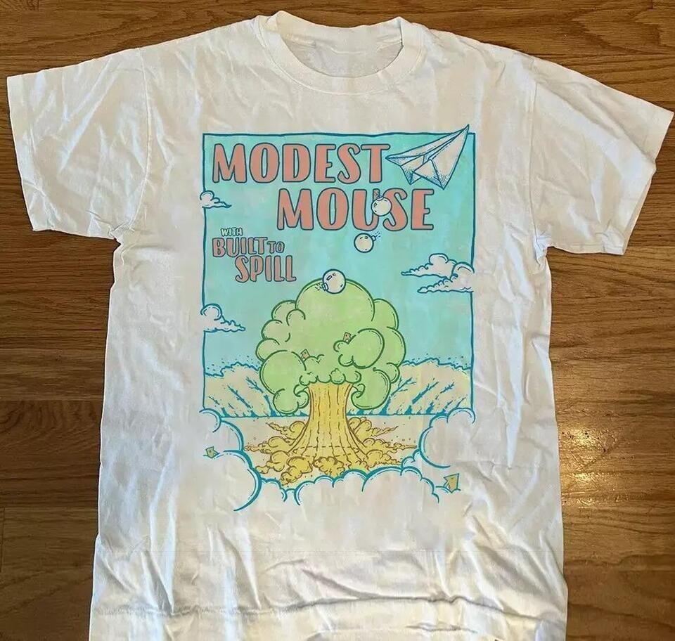 Modest Mouse with Built To Spill Music For Men And Women T-Shirt Unisex T-Shirt S