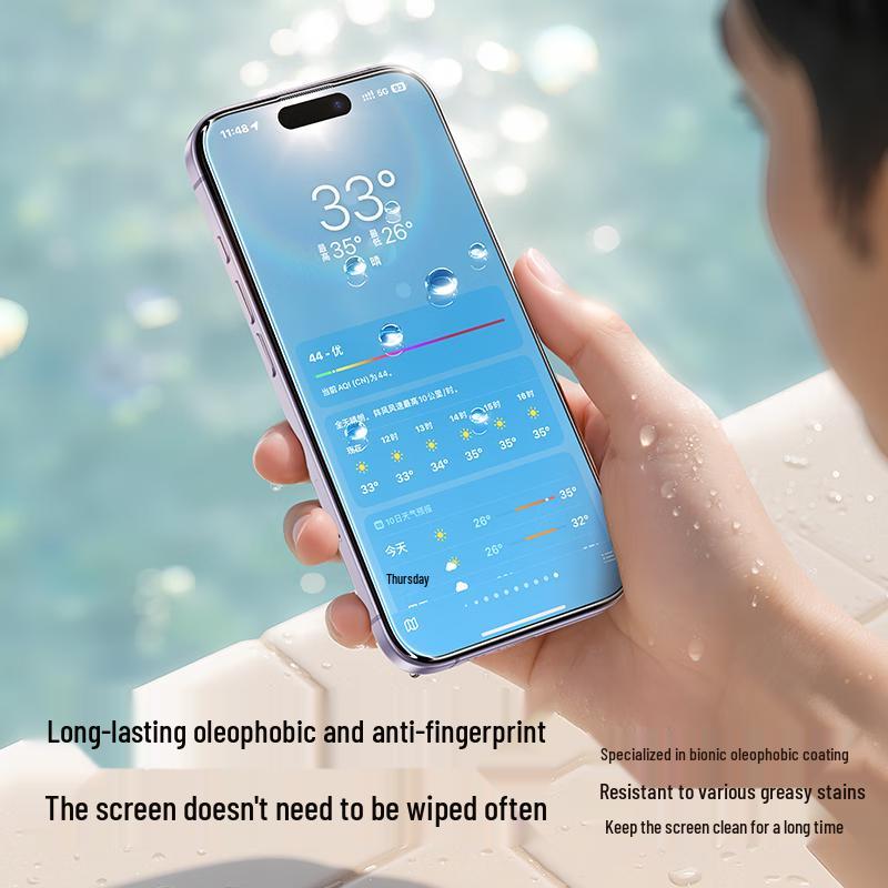 Shenmo iPhone 17 AR Anti-Reflective Tempered Glass Screen Protector