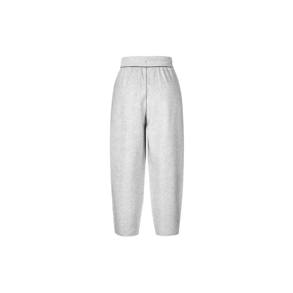 Nike Solid Color Breathable Letter Embroidery Casual Sports Pants Women Bottoms Light-Smoke-Gray DQ6682-084