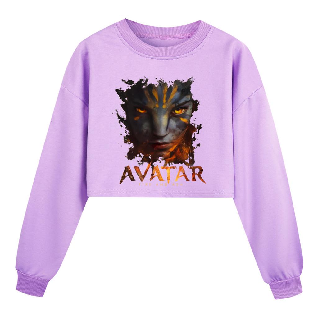 5412 Kids Girls Printed Long Sleeves Round Neck Sweatshirt 110cm