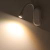 Book Reading Light USB Rechargeable 3 Colors Levels Brightness Adjustable Flexible Clip On Book