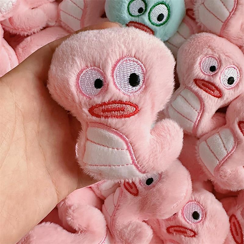 

Милая зеленая и розовая змея с большими глазами, плюшевые животные, куклы, игрушки, самодельные наполнители, сумка, шляпа, обувь, носки, аксессуары, подарки на день рождения