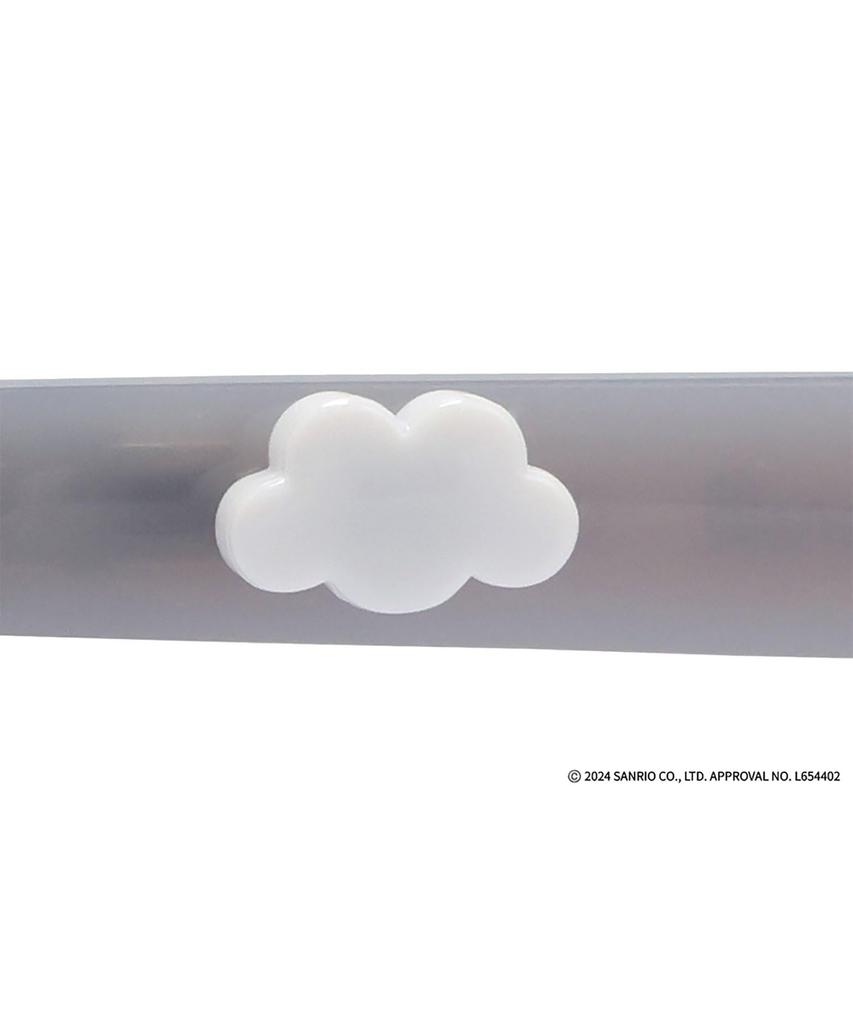 sunglasses UV UV protection rate of or for cute and Sanrio characters Gray [Zoff] Wellington-style protection, 99.9% more, unisex, stylish,