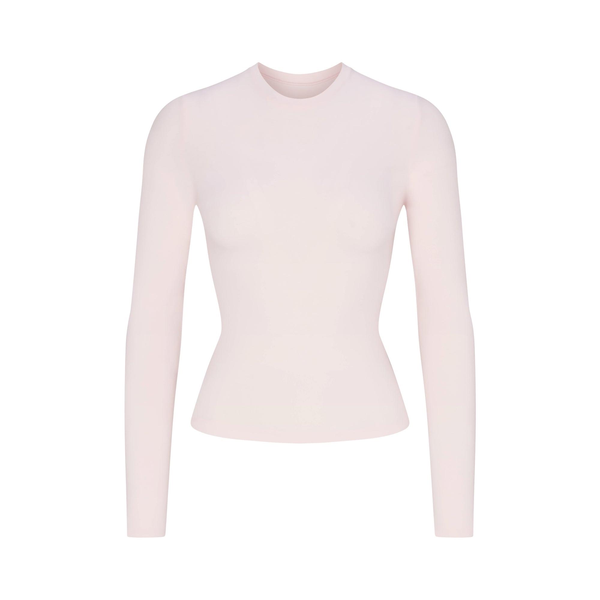 SKIMS Cotton Jersey Long Sleeve T-Shirt