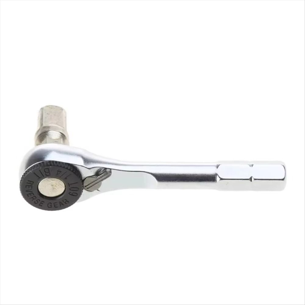 6.35mm Quick Socket Spanner Mini Hexagonal Ratchet Wrench Manual Torque Wrench  Car Repair