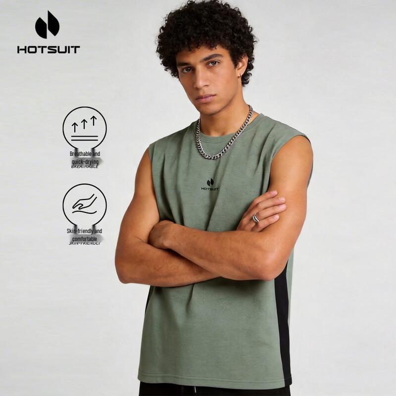 HOTSUIT Men s Quick-Dry Sleeveless Sports Vest 3XL