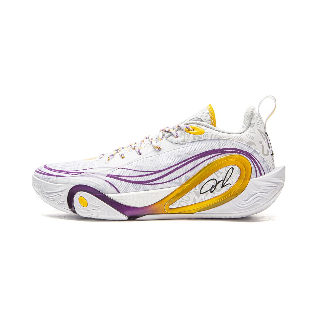 Παπούτσια Μπάσκετ Li Ning DLO1 Ανδρικά Χαμηλά Κανονικά Λευκό/Μικροκρυσταλλικό Γκρι ABPV009-12