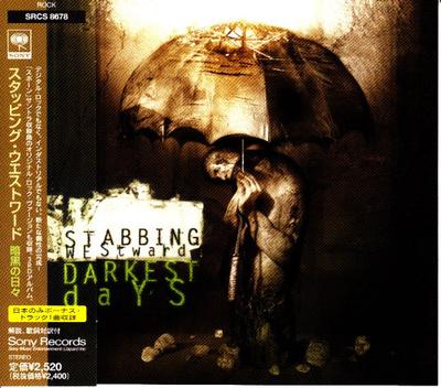 CD STABBING WESTWARD  Darkest Days SRCS8678 SONY 1998 Japan Rock Used