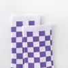 Trendy Plaid Mid-Calf Socks for Men & Women: Fashionable College Style Sporty Couples' Socks