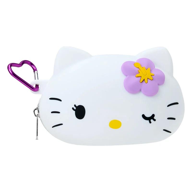 Sanrio Hello Kitty Silicone Pencil Case ( White ) Japan NEW