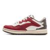 Li Ning Slip Resistant, Abrasion Resistant, Lightweight Low top Skateboard Shoes Women's Red Beige AEPV036-3