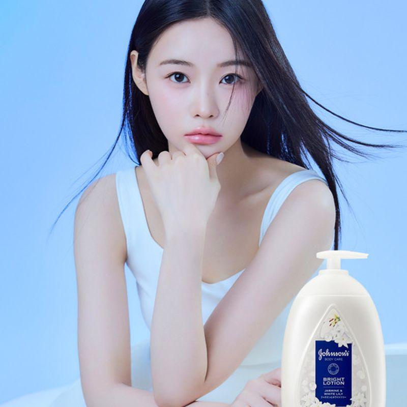

[Флуоресцентный лосьон] Johnson s Bright Body Lotion Белый Жасмин и Белая Лилия 500 мл, 1 шт.