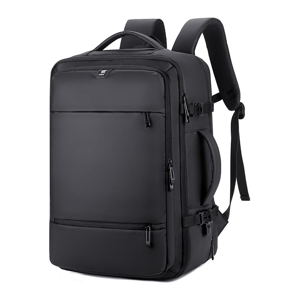 OFAMOUS Business Backpack, Expandable Gusset, Waterproof, Large Capacity, Men's, Expandable Functions, Fits 15.6-inch Laptops, Perfect for Commuting,