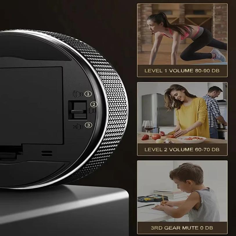 2026 New Magnetic Kitchen Timer Digital Timer Manual Countdown Rotary Timer Mechanical Cooking Timer Cooking Shower Stopwatch