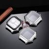 For Casio AE1200 AE-1200 Mod Kit Metal Watch Case Bracelet Sealing Ring 304 Stainless Steel Watchband Case Woven Nylon Strap