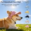 Zachte Huisdier Zonnehoeden Corduroy Katten Hoofddeksels Decoratieve Hond Baseballpet Strand