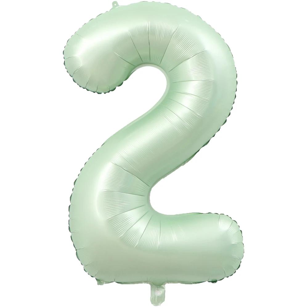 1Pc Large 40inch Number 1-9 Foil Balloons for Kid Boys Girls Crown Happy Birthday Balloon Baby Shower Decor Supplies