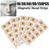 10/30/60/90/150Pcs Nose Breath Patch Magnetic Suction Iron Nasal Strips Increase Air Improve Sleep Quality Reduce Snoring Tools