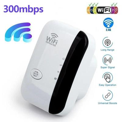 300Mbps Wireless WiFi Repeater 2,4G Wifi Range Extender Router Wi-Fi Signal Verstärker 802,11 N WiFi Signal Booster Wi-Fi Reapeter Router 2024 Neue