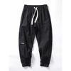 Trendy Retro Pure Cotton Jogger Pants Autumn Straight Cargo Pants