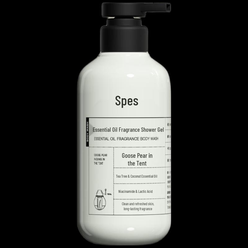 Spes Amino Acid Essential Oil Hydrating Shower Gel - Tent Goose Pear