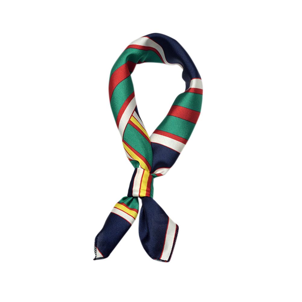 50x50cm Women Fashion Colorful Scarf Bag Decoration Ribbon Hair Band Multifunction Decoration