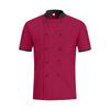 Chef Uniform Summer Short-sleeved Thin Work Clothes For Men And Women In Hotel Catering Kitchen Service Restaurant Baking Cakes