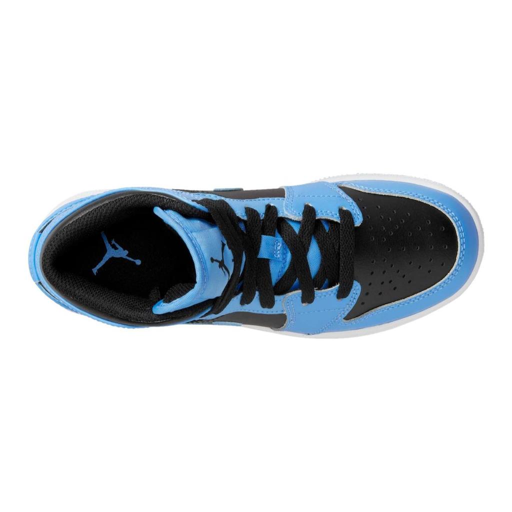 Jordan 1 Mid University Blue Black GS DQ8423-401
