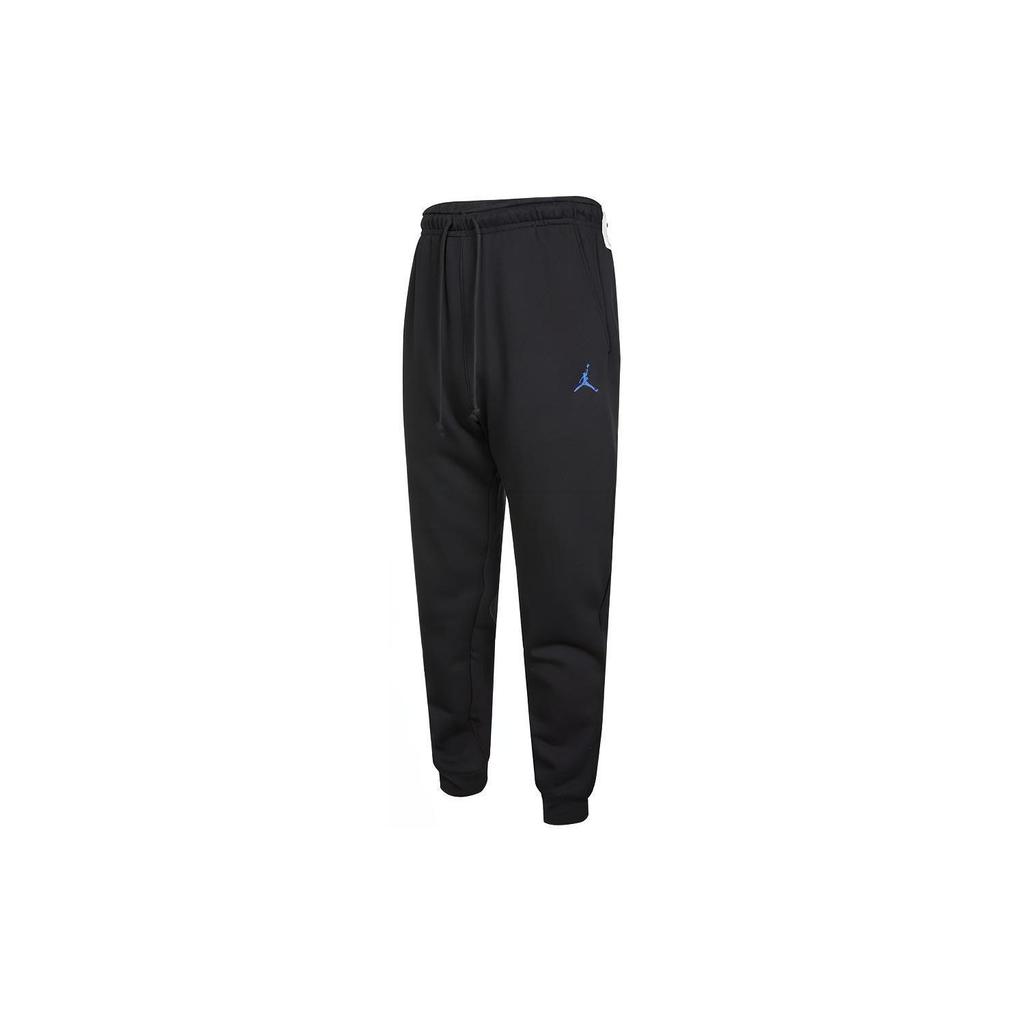 Jordan Essential Logo Mid-Waist Jogger Knit Pants Men Bottoms Black DR6425-010