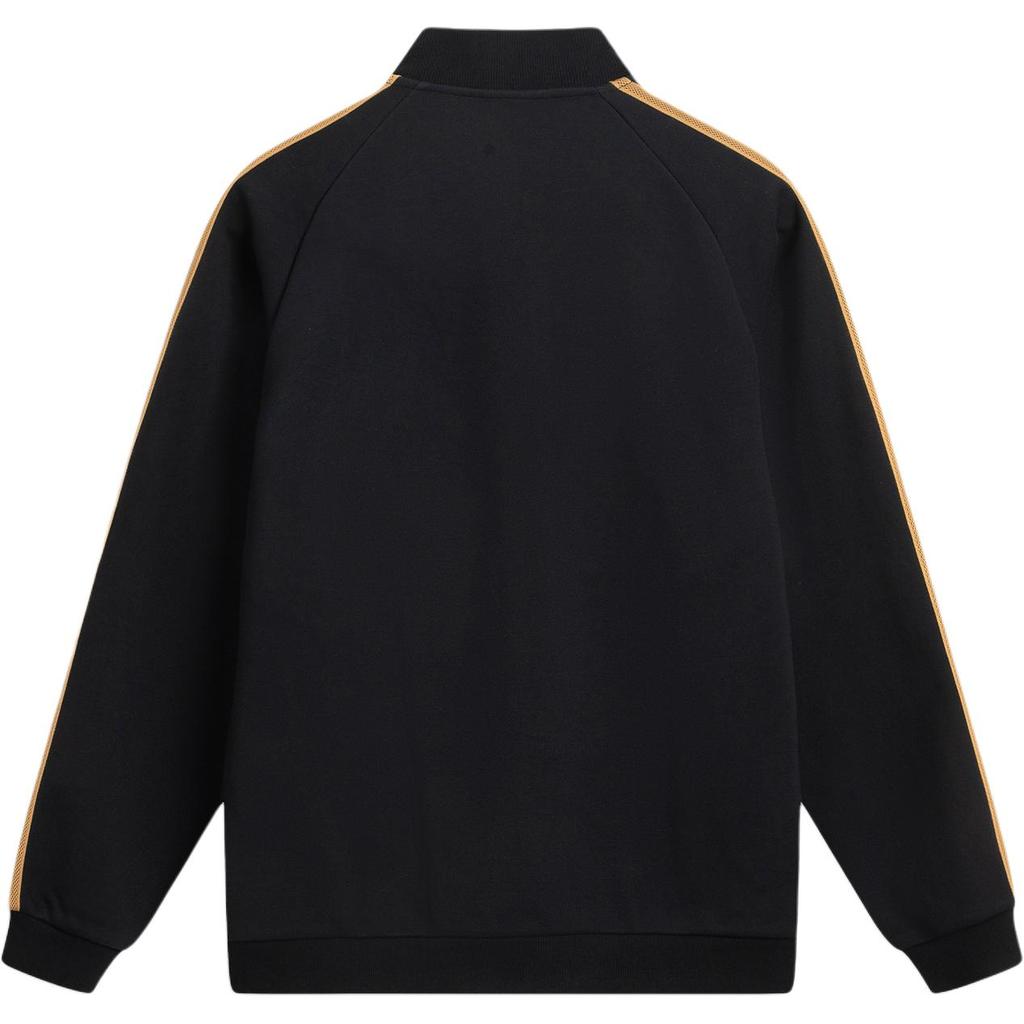 Li-Ning Sports Lifestyle Series Fashion Sports Letter Stripe Zipper Casual Jacket Unisex Jacket AWDVC91-2