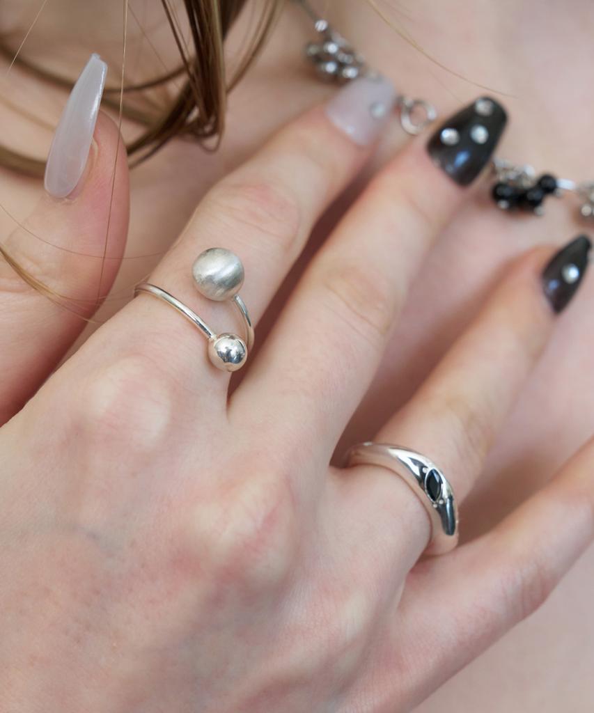 Xanadu Multi Cubic Ring | Silver