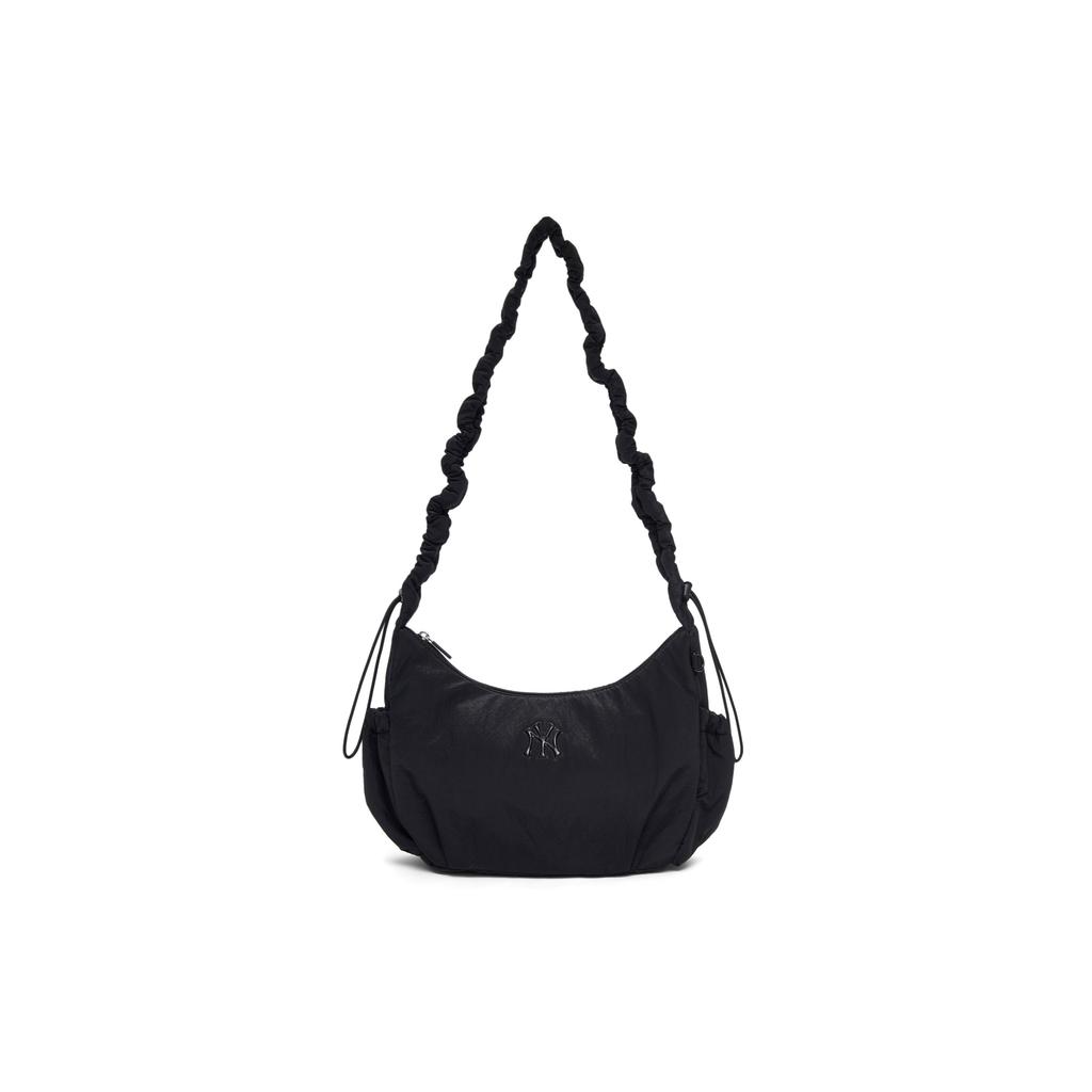 New MLB New York Yankees Nylon Crossbody Bag, Shoulder Bag Unisex Black 3ABQA015N-50BKS