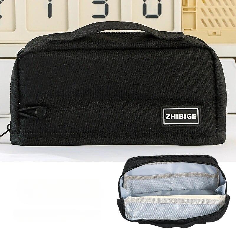 Large Capacity Pencil Case With Multiple Layers of Classified Storage Convenient for Carrying Traveling and Outdoor Storage
