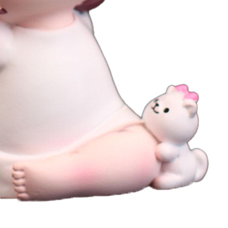 Yoga Girl Figurine Cartoon Lovely Cute Fashionable Decoration Yoga Pose Girl Ornament for Car