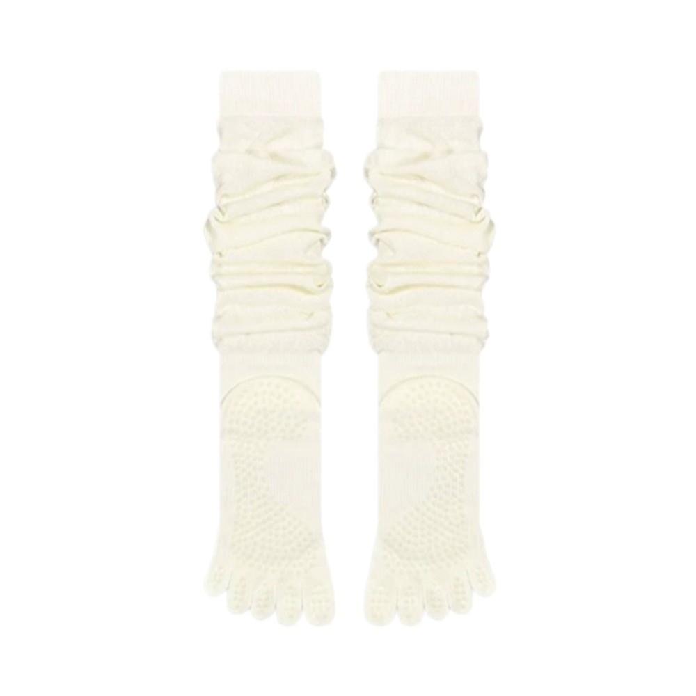 Geteilte Zehen Fünf-Finger Yoga Socken Rutschfeste Lockere Socken Modische Overknee Socken Damen