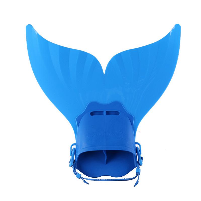 Aletas de sirena para natación y buceo, apnea, braza, silicona antideslizante, entrenamiento de buceo profesional para adultos y niños