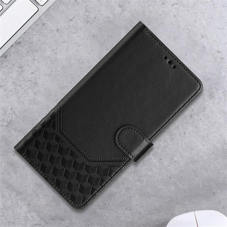 Applicable MOTO edge 60 Fusion Honeycomb Embossed Phone Case for Motorola G86Card slot case