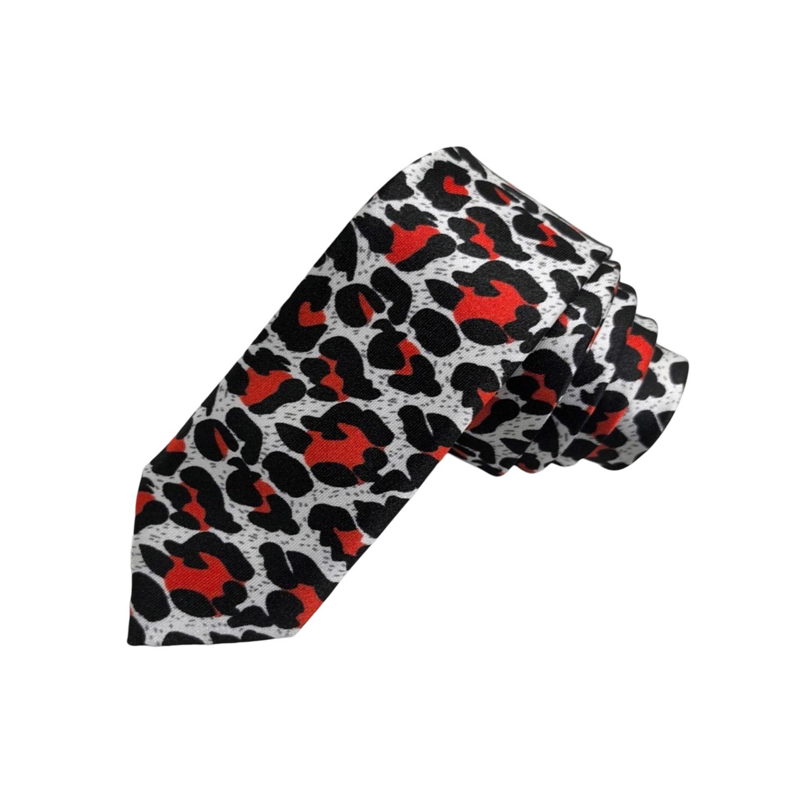 

Мужской галстук с леопардовым принтом для официальных и повседневных случаев. Стильный длинный галстук для свадеб, вечеринок и деловых встреч. C